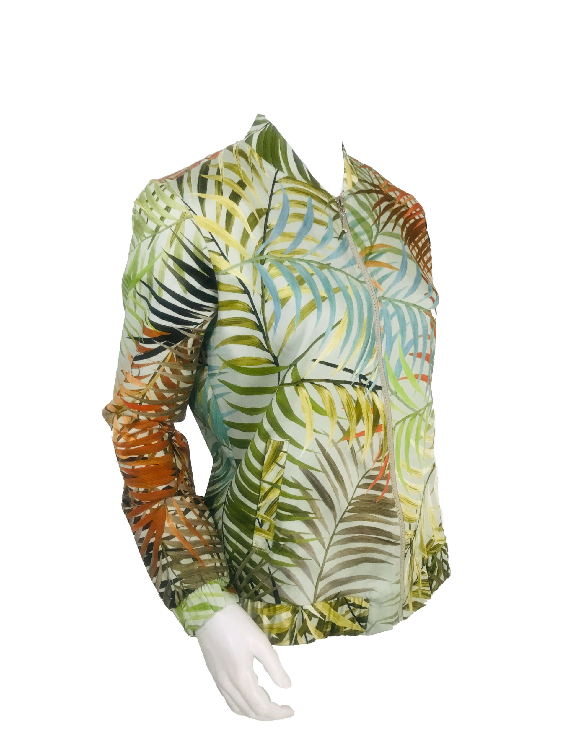Jungle Print Chiffon Shirt