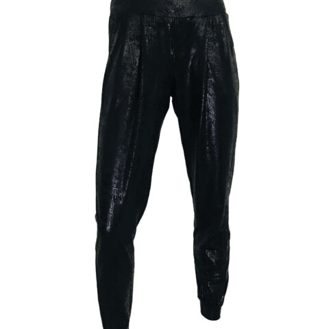 Slouch Pants - Black Shimmer