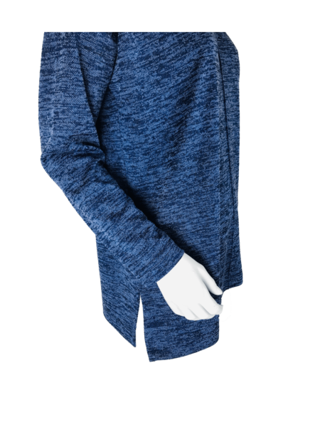 Pintuck Knit - Navy Melange - Image 5