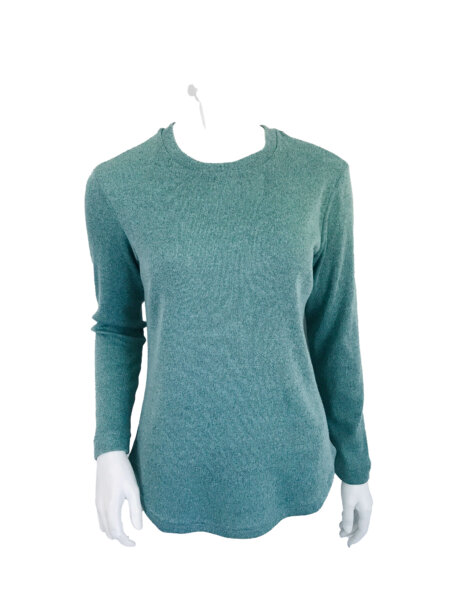 Pleat Back Top - Sage