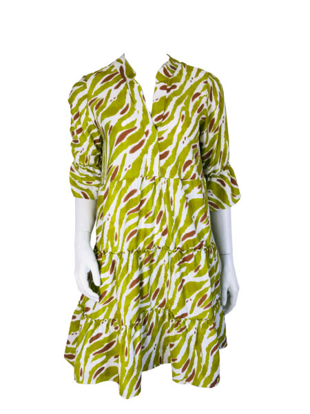Greek Dress - Amber Slash