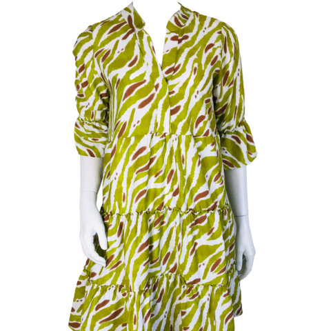 Greek Dress - Amber Slash
