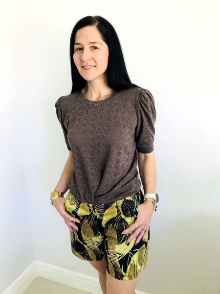 Smart Shorts - Black Lime Daze
