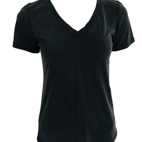 Slub Tee - Charcoal