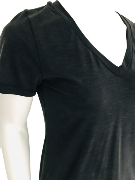 Slub Tee - Charcoal - Image 4