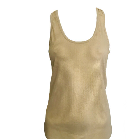 Racerback Vest - Gold Foil
