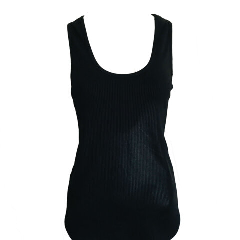 Racerback Vest - Black Foil
