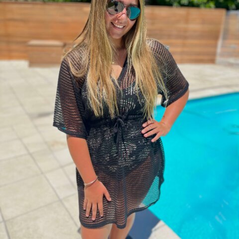 Crochet Dress - Black