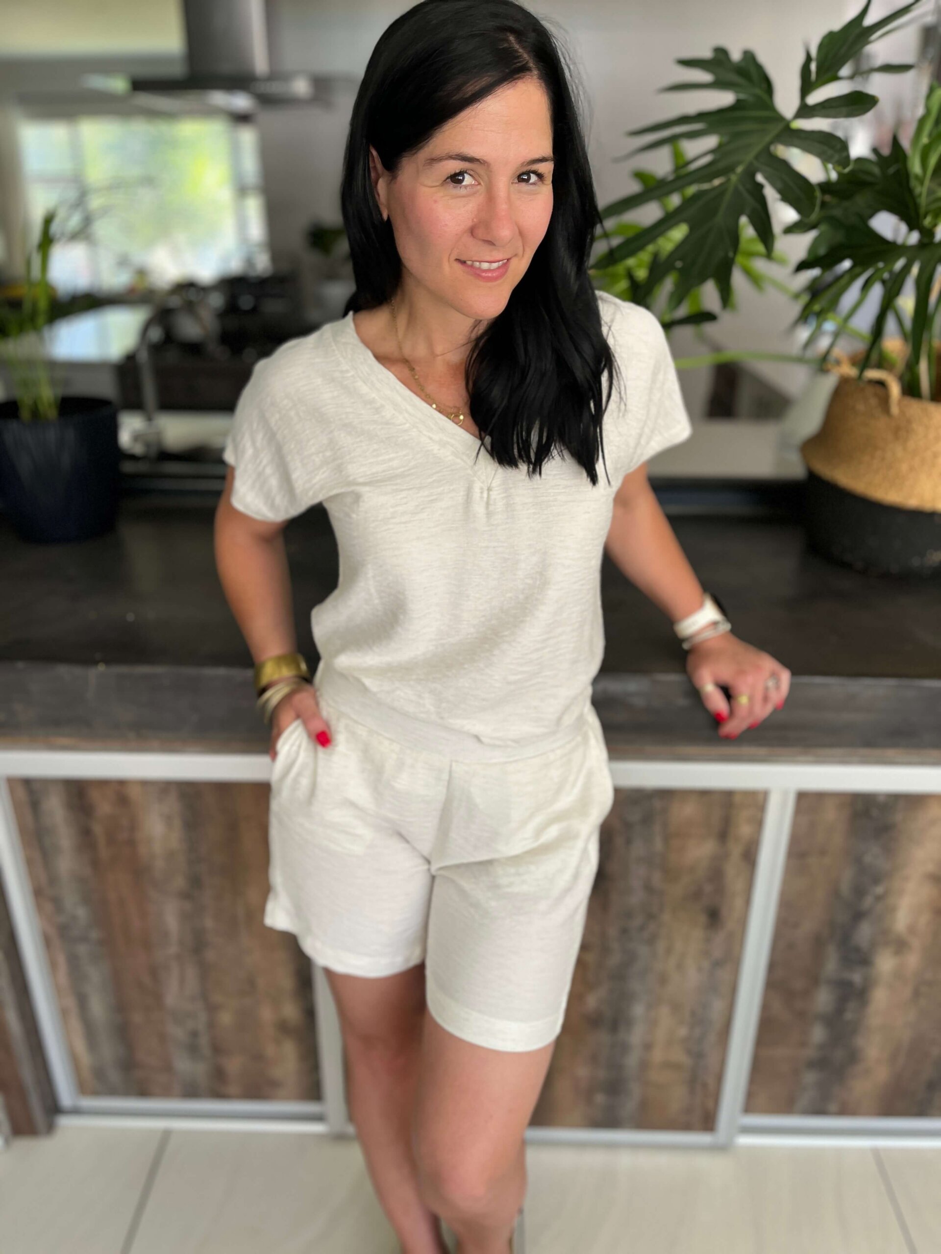 Woven Shorts – Natural